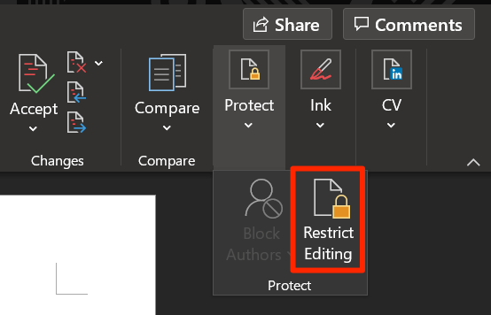 How to Restrict Editing on Word Documents - 85