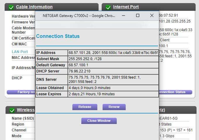 How to Release and Renew an IP Address - 75