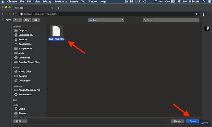 How to Open an HTML File in Google Chrome image 5