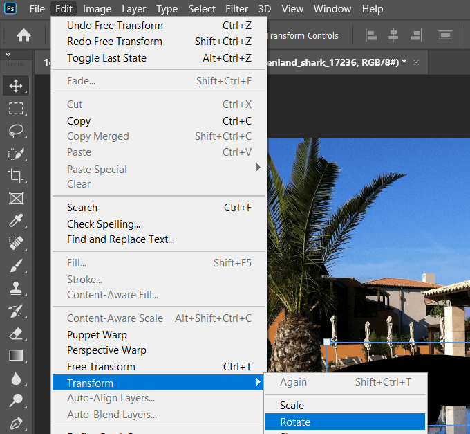 How To Rotate Text & Images In Photoshop image 4