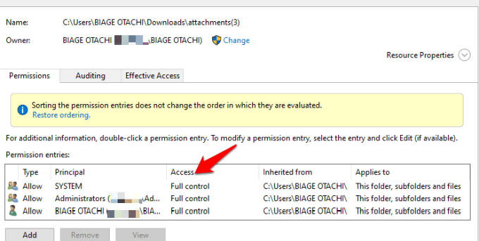 Fix &#8220;You need permission to perform this action&#8221; Error image 30