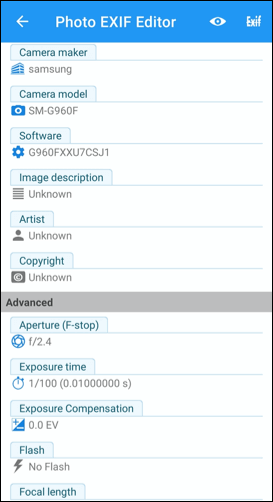 exif metadata viewer online