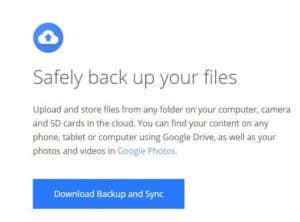 How To Use Google Backup And Sync To Backup Your Hard Drive