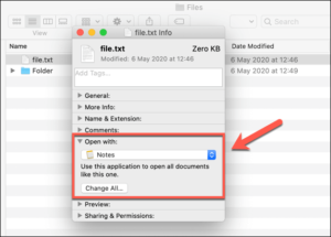 How to Change the Default Program to Open a File With