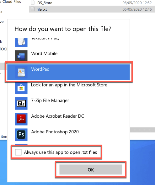 How to Change the Default Program to Open a File With - 59