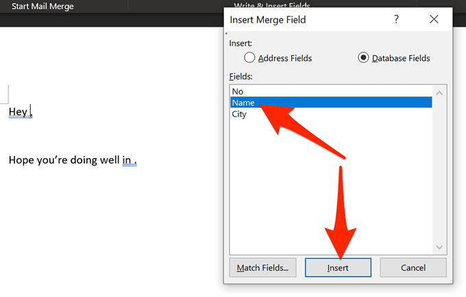 How To Create a Mail Merge In Microsoft Word - 9