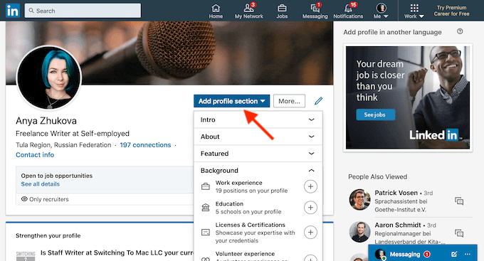 How To Add Or Update Your Resume On LinkedIn image 3