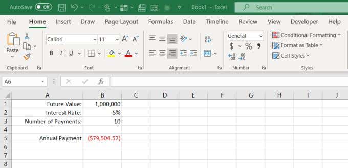 How To Use The PMT Function In Excel - 14