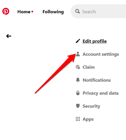 How To Deactivate or Delete A Pinterest Account image 5