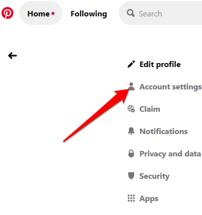 How To Deactivate or Delete A Pinterest Account - 17