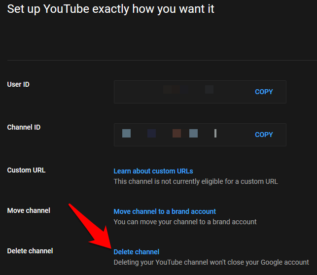 How To Delete A YouTube Account - 23