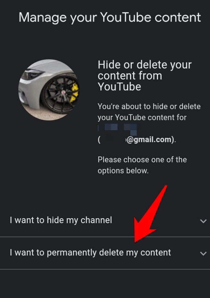 How To Delete A YouTube Account - 13