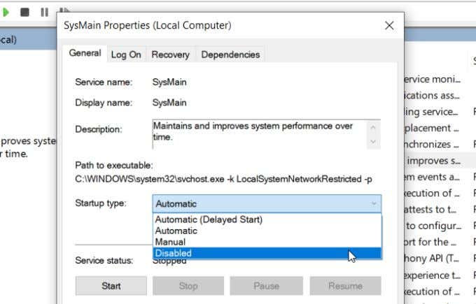 What Is Superfetch (Sysmain) On Windows 10 And How To Disable It image 5