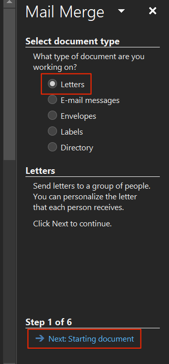 How To Create a Mail Merge In Microsoft Word - 11