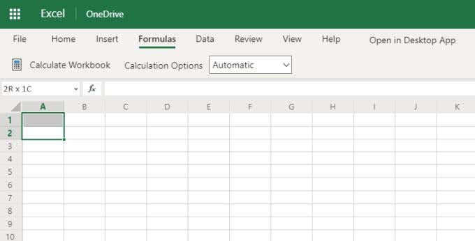 Differences Between Microsoft Excel Online And Excel For Desktop image 7