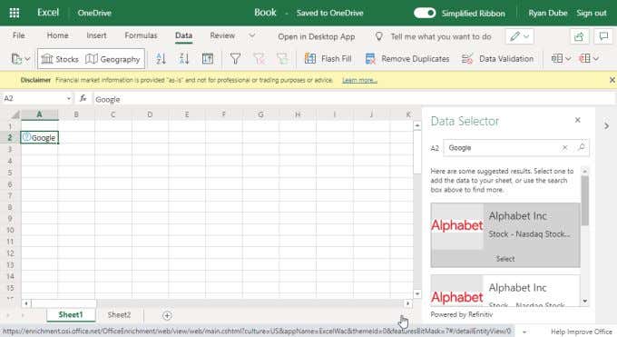 excel for mac tell me what you wan to do feature