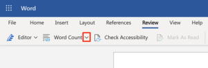 How To Show Word Count In Microsoft Word