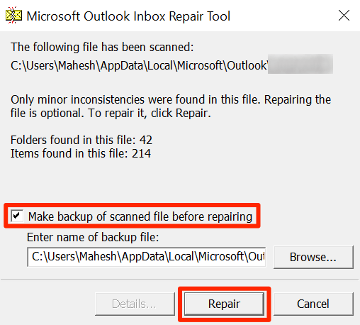 How To Fix Outlook Stuck On Loading Profile image 21