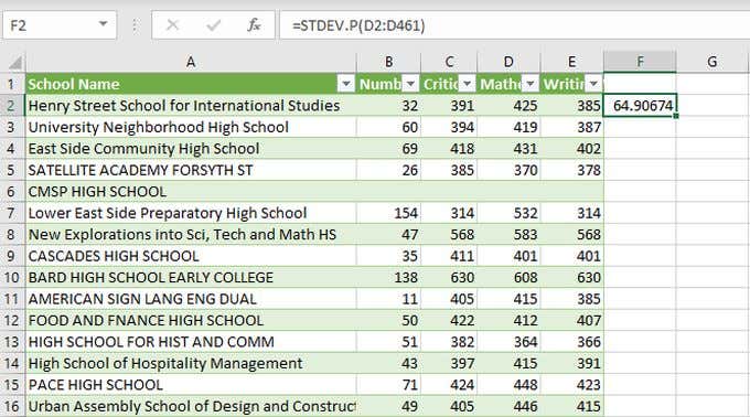 How To Calculate Standard Deviation In Excel image 5
