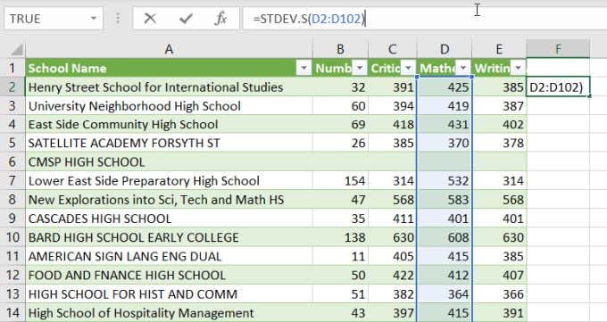 How To Calculate Standard Deviation In Excel image 6