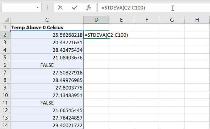 How To Calculate Standard Deviation In Excel image 7