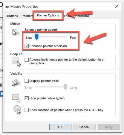 How to Enhance Mouse Pointer Precision in Windows 11/10