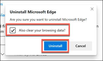 how to uninstall microsoft edge in win 10