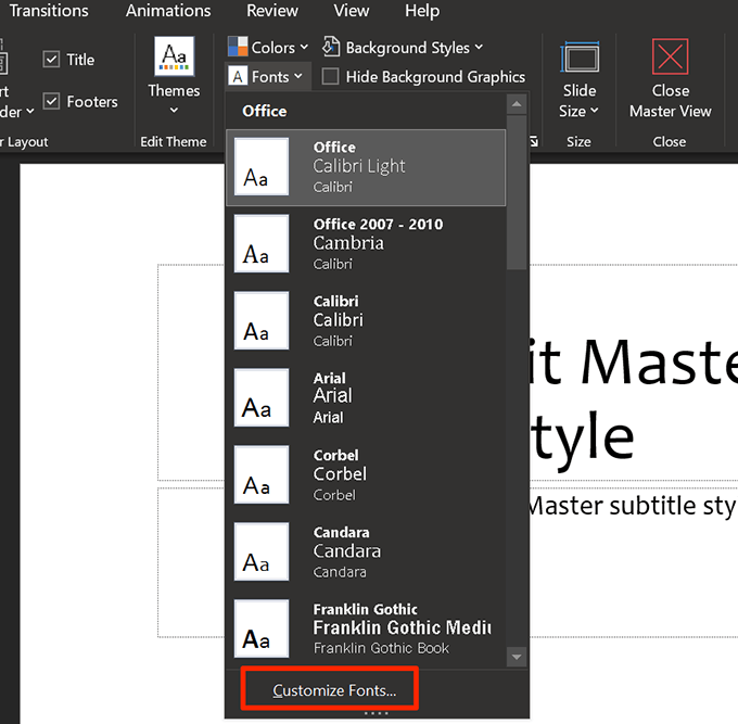 How To Change The Default Font In Office Apps - 19