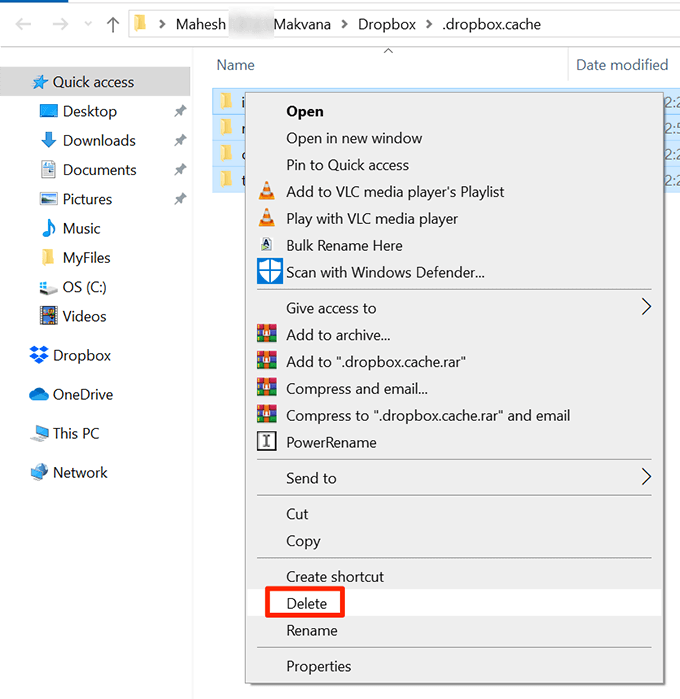 dropbox not syncing with desktop