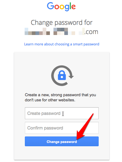 mac will not let me re enter password for google