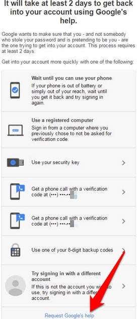 What To Do If You Are Locked Out Of Your Google Account image 12