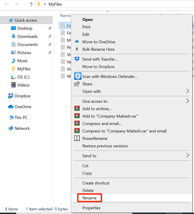 dropbox help naming a folder