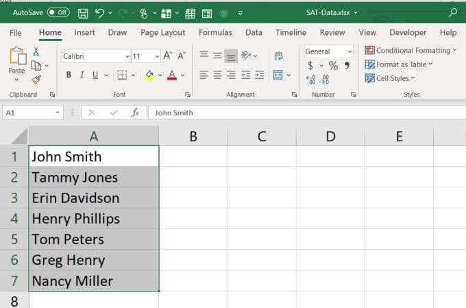 alphabetize in excel for mac