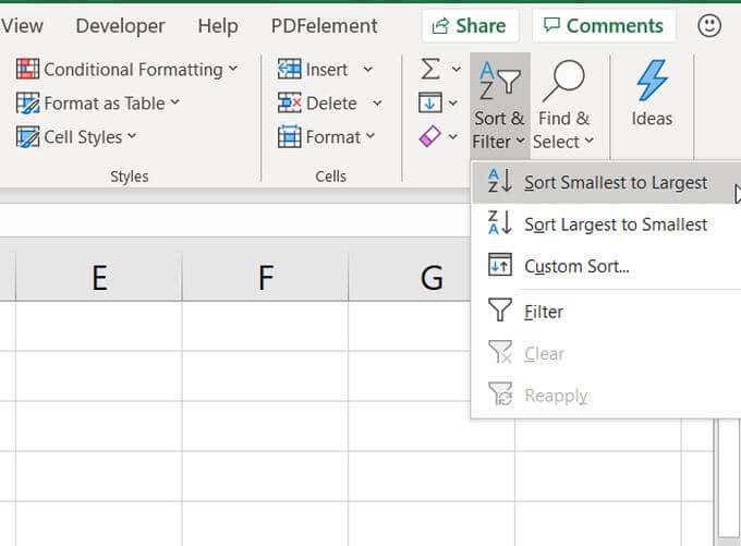 How to Alphabetize In Excel image 6
