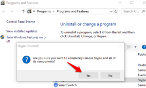 How To Uninstall Skype On Windows 10