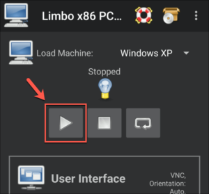 how to use internet on windows 95 limbo emulator android
