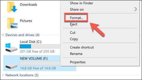 make nts format for file back from windows and mac