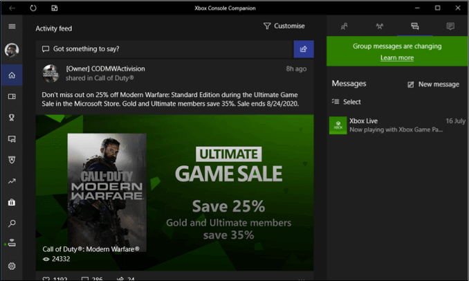 Xbox App for Windows PC, game xbox pc 