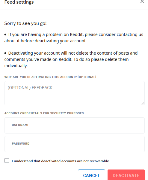 How To Delete a Reddit Account image 8