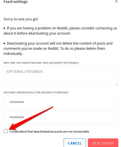 How To Delete a Reddit Account image 9