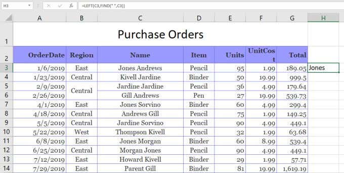 3 Ways To Split a Cell In Excel image 8