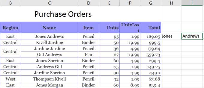 3 Ways To Split a Cell In Excel - 33