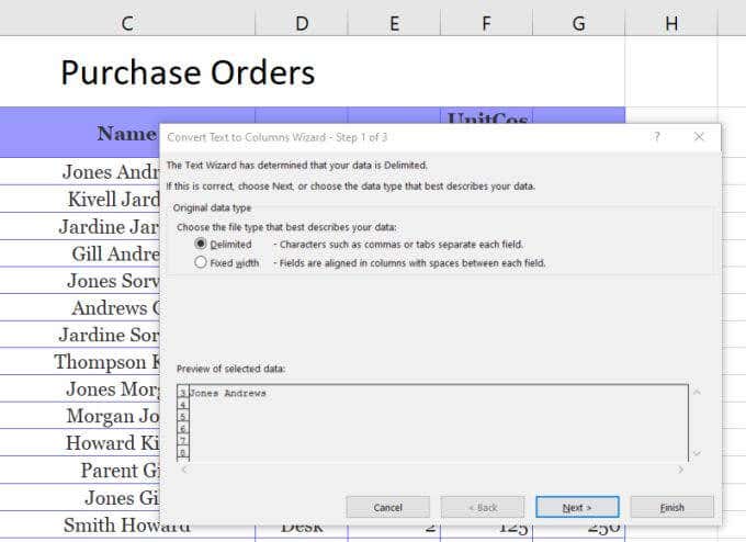 3 Ways To Split a Cell In Excel - 68