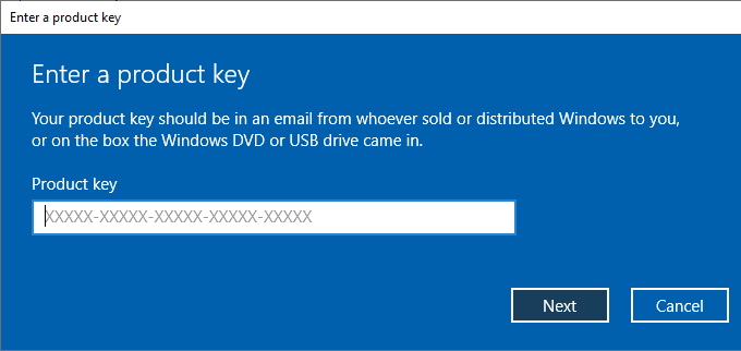 transfer windows 10 pro product key to different pc