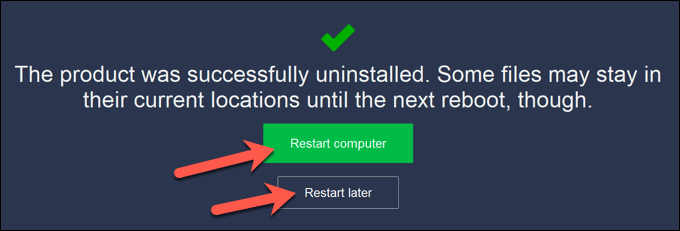 How to Uninstall Avast on Windows 10 image 14