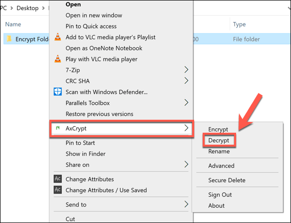 encrypt zip windows 10