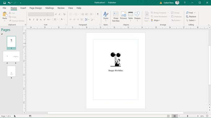use publishing layout in word for mac