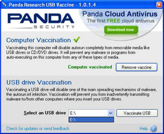 antivirus on usb drive for mac