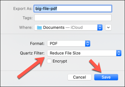 how to reduce size of pdf doc