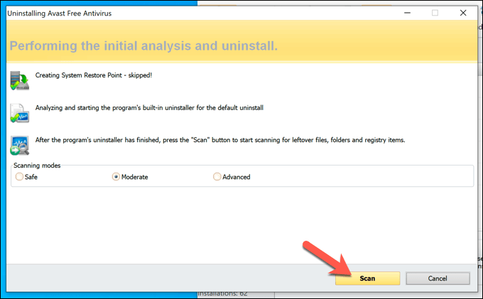 How to Uninstall Avast on Windows 10 image 17
